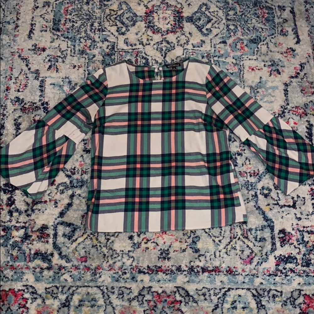 J.Crew Factory Flannel Top